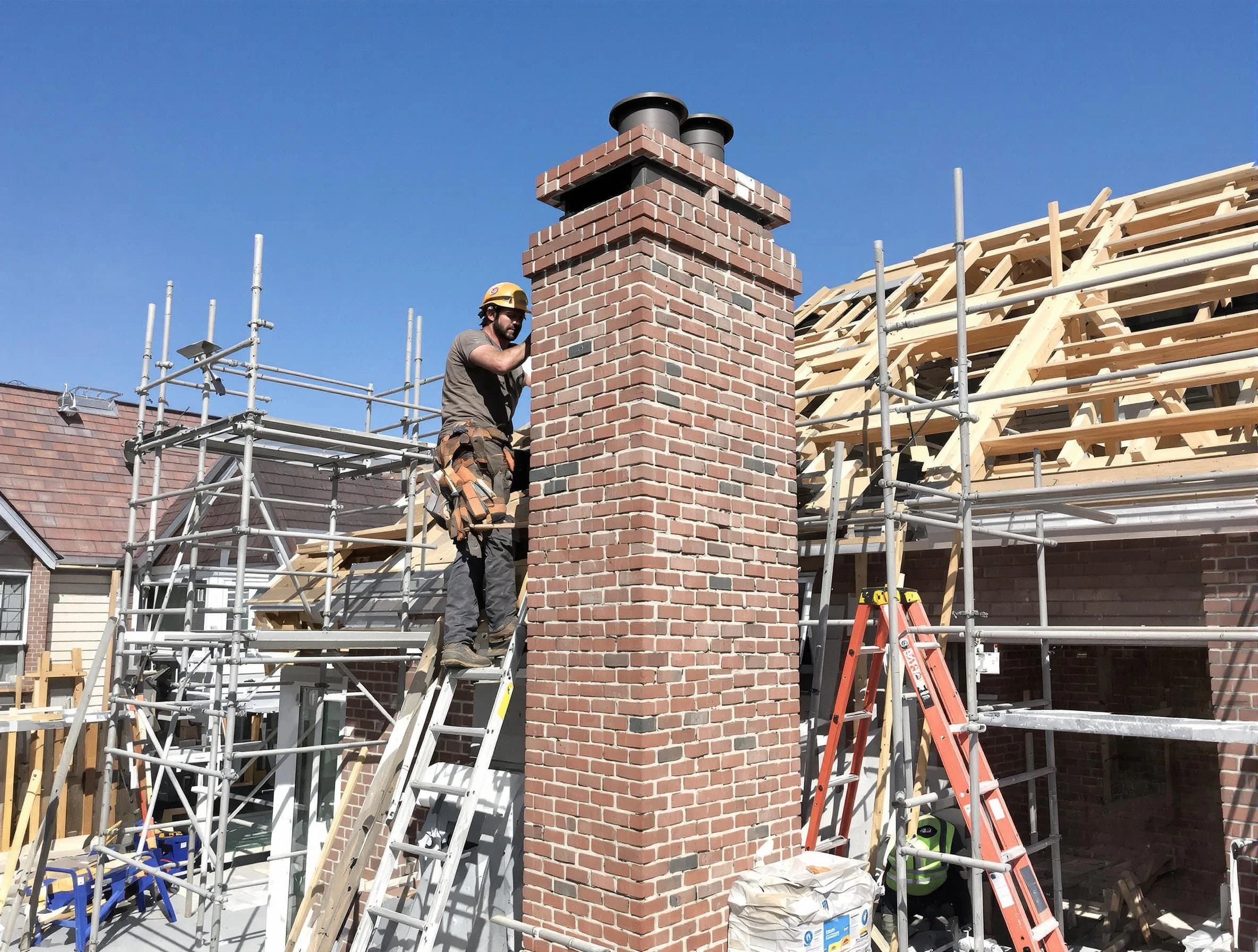 New chimney installation completed by West View Chimney Sweep in West View, PA