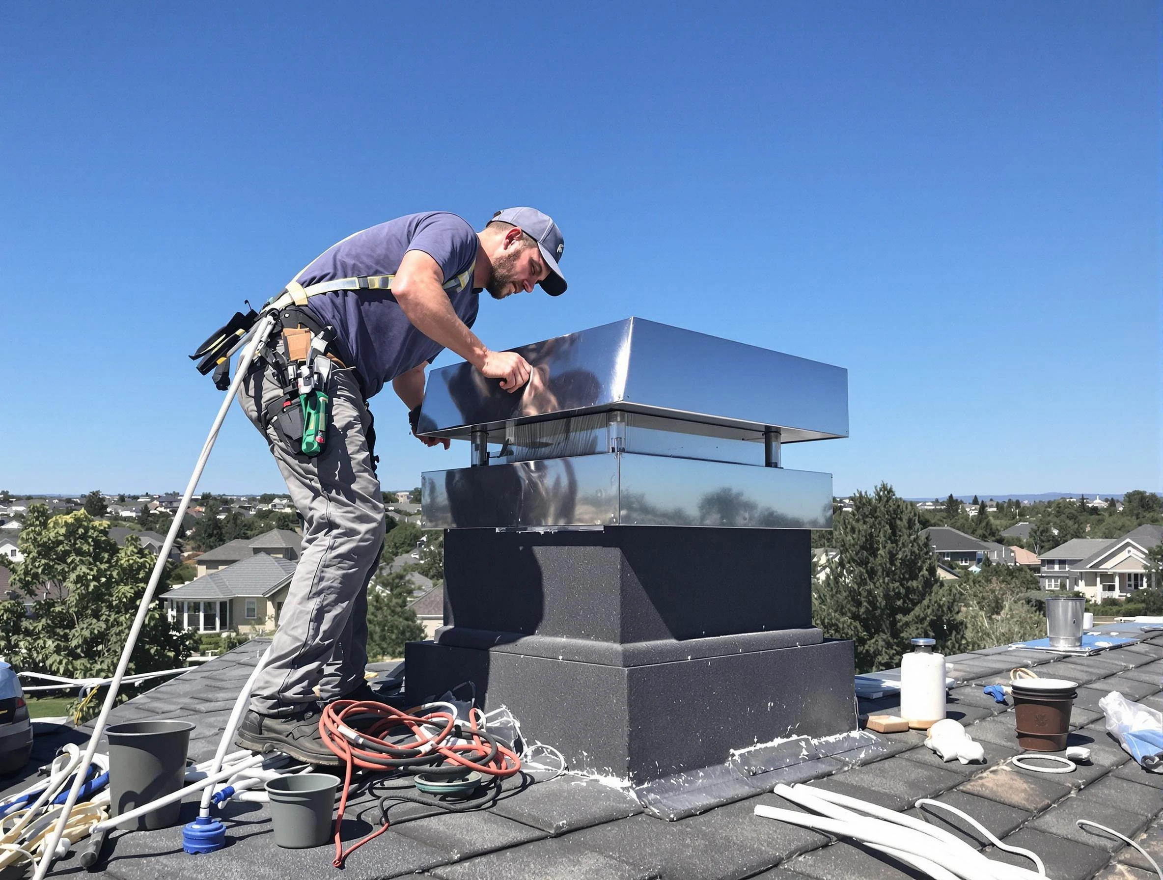 Chimney Cap Services in West View