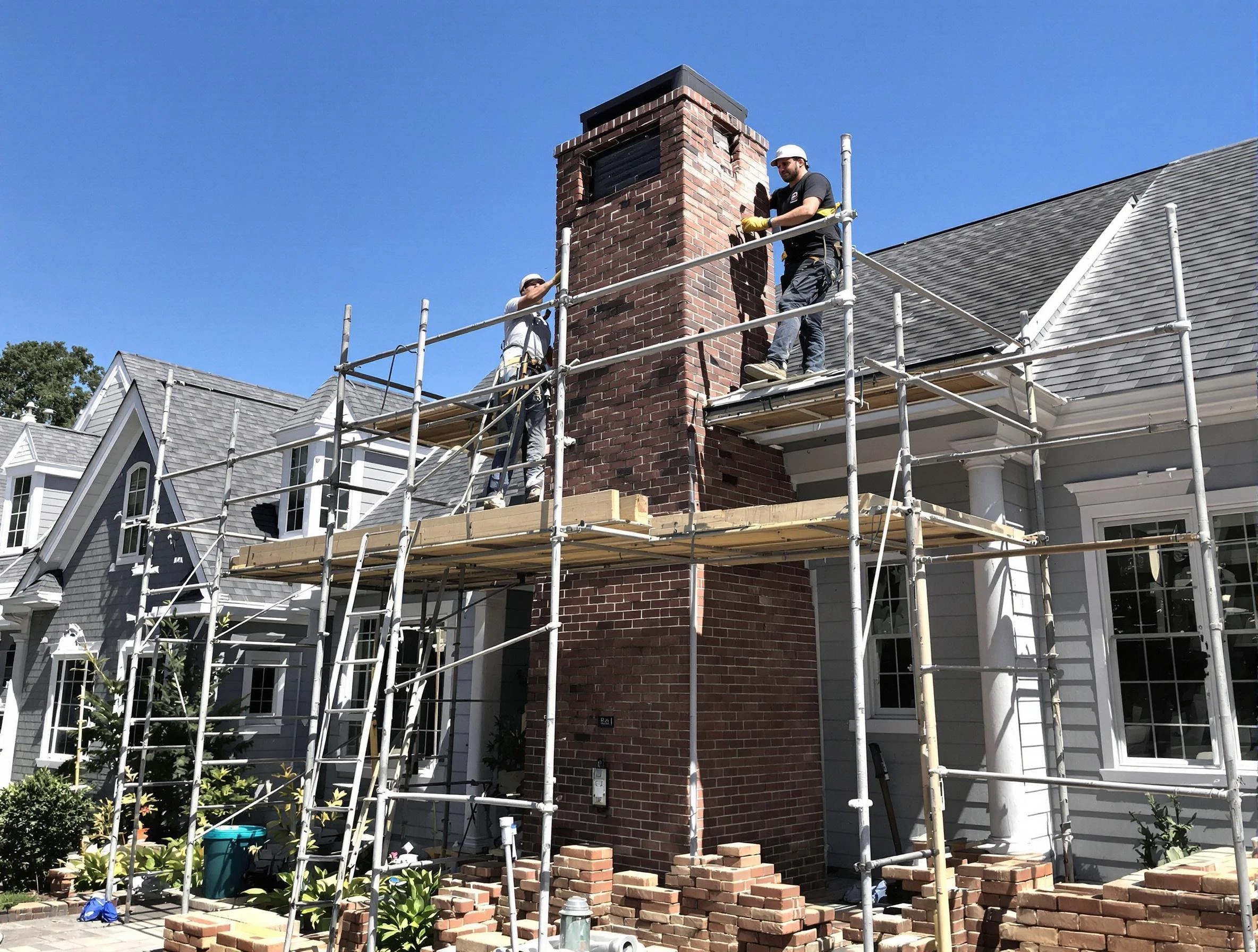 Chimney Rebuilding in West View