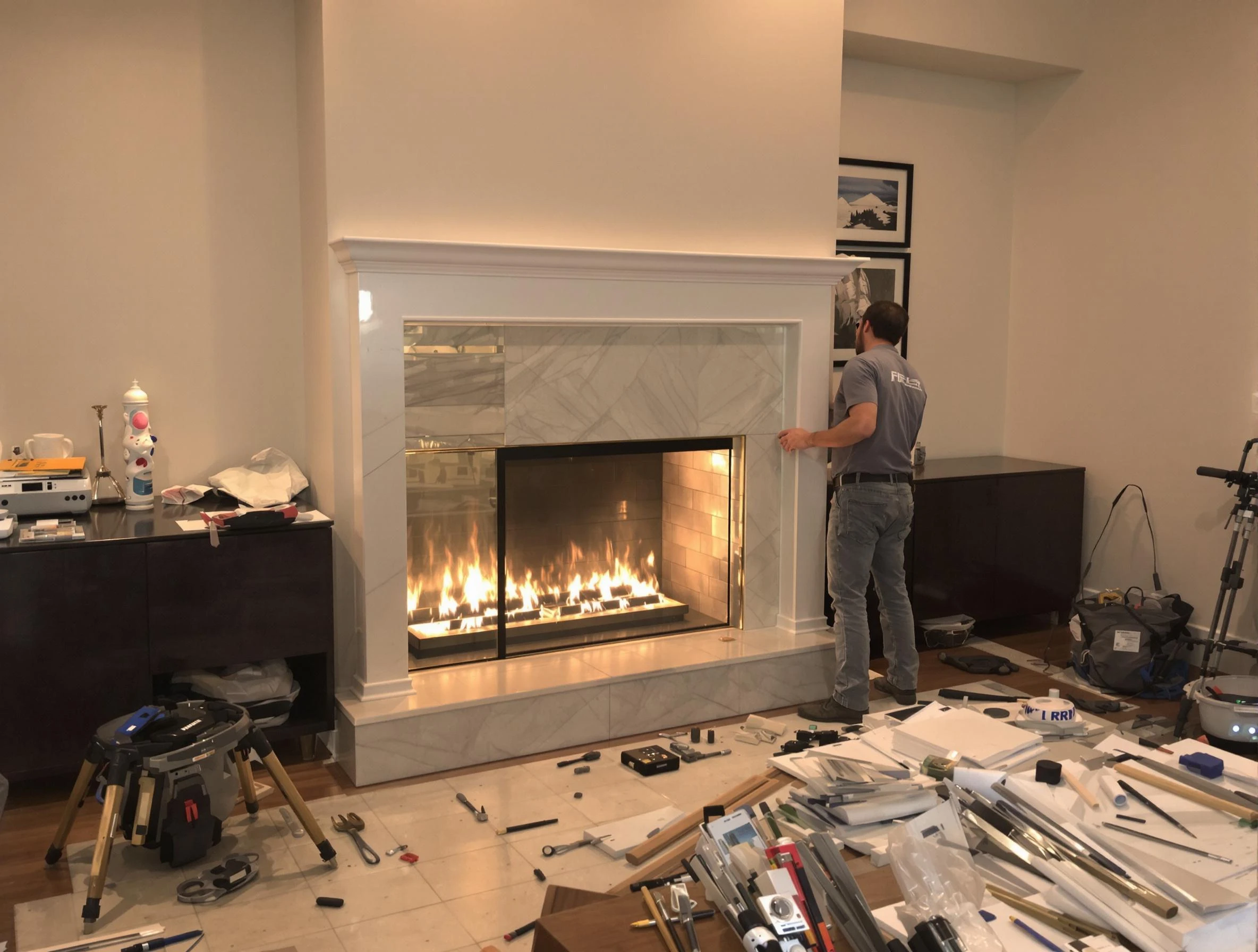 Fireplace Installation in West View