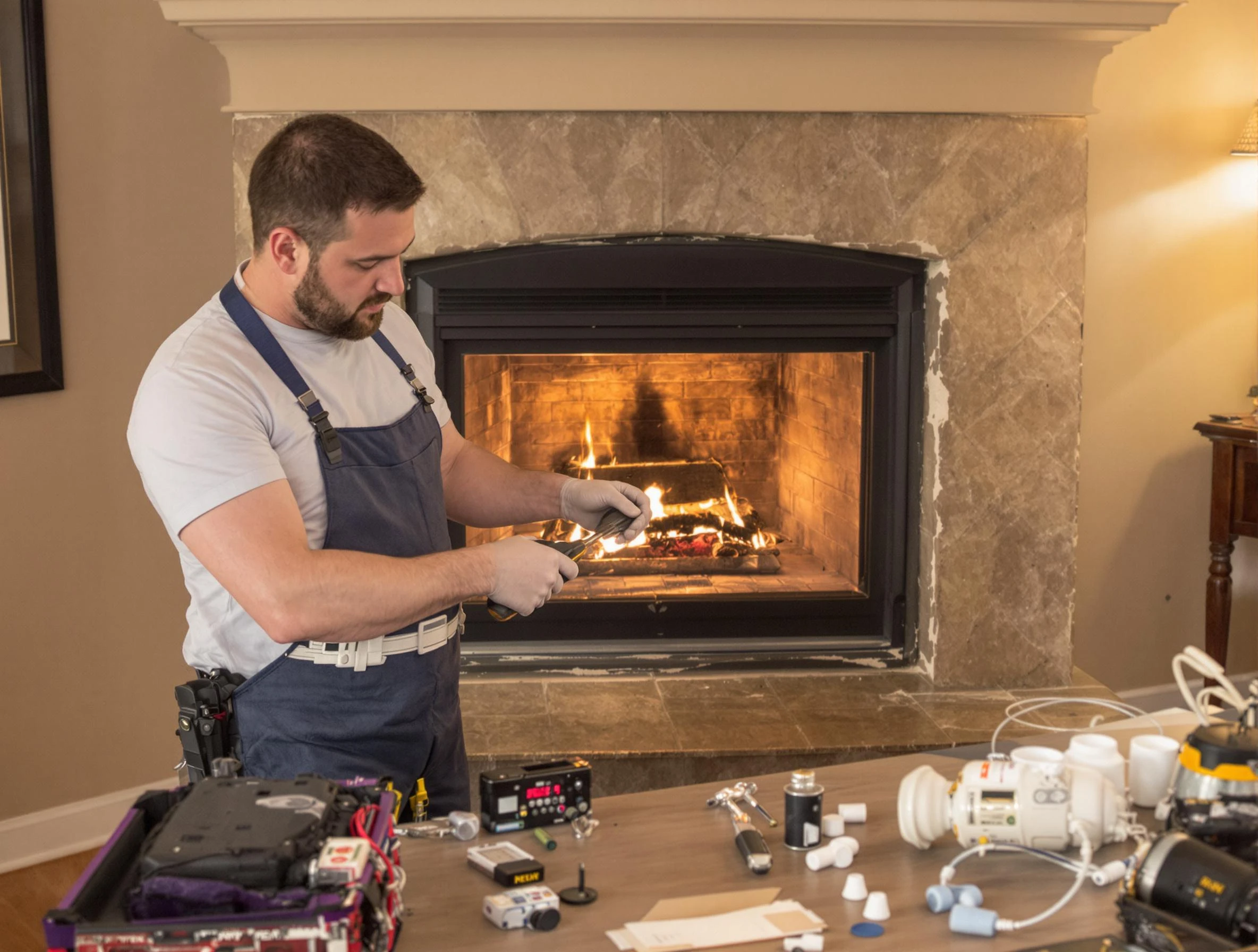 Fireplace Repair in West View