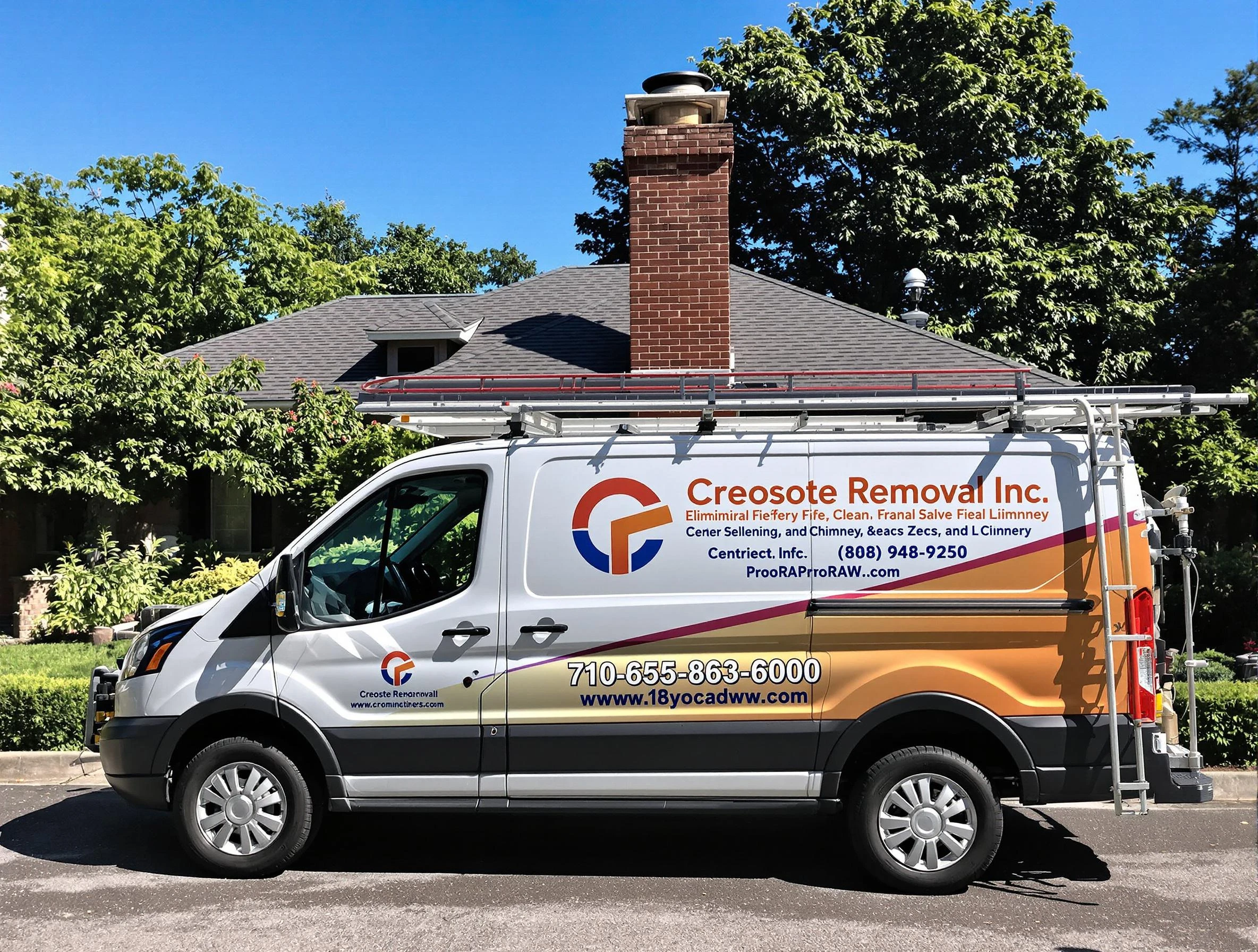 West View Chimney Sweep technician removing creosote safely in West View, PA